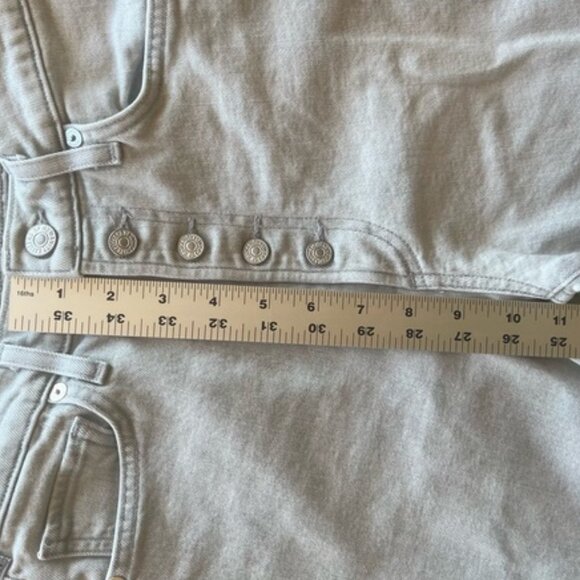 Citizens of Humanity Light Gray Olivia High Rise Slim Ankle Jeans Size 24 - Picture 7 of 9